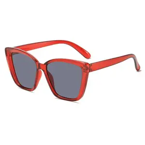 Women's 5-Pack Oversized Semi-Rimless Cat Eye Polarized Sunglasses - Vintage Tortoiseshell, UV375 Protection, Lightweight PC Frame, Adjustable Fit, Enhanced Night Vision, Trendy Unisex Eyewear for Summer Driving, Beach