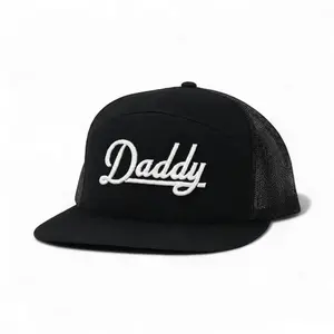 Daddy Trucker Snapback Hat Embroidered Retro Hat Trucker Hat Many Colors Snapback Hat, Unisex Casual Street Style, Gift Idea For Her Him, Unisex Everyday Wear