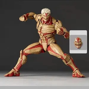 Armored Titan Figures Attack on Titan Eren Jaeger Anime  Action Figures Ko Model Toys Gift