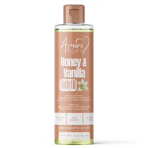Honey & Vanilla Glow Body Oil – Deep Moisture & Sweet Scent