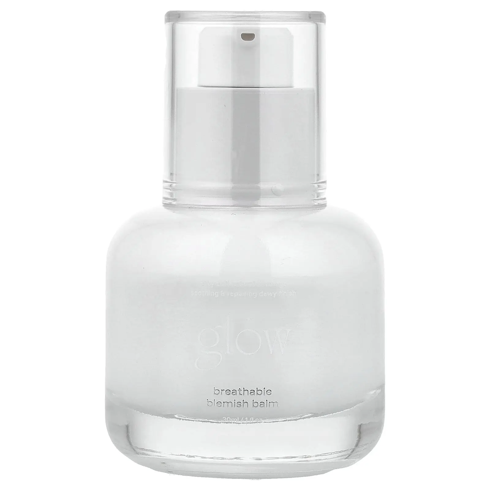 Glow Breathable Blemish Balm, For All Skin Types, White, 1 fl oz (30 ml)