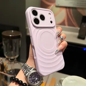 Magnetic for iPhone 17 Pro Max 16 15 14 Pro Max  Case,Compatible with Magsafe,Classic Liquid Silicone Mobile Phone Case,Integrated Camera Control Button,Anti-Scratch Microfiber Lining