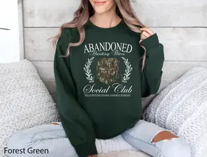 Abandoned Hunting Wives Social Club Sweatshirt, Hello Hunting Season Goodbye Husband Sweater, Hunting Weekend, Hunter's Wife Sweater