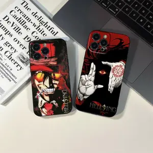 Anime Hellsing Phone Case FOR IPhone 17 17Air 16 15 14 13 11 12 Pro 8 7 Plus X 13 Pro MAX XR XS MINI SE 2020 Black Covers
