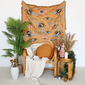 Queen Bee Tapestry/Throw Cotton Decor