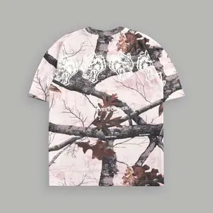 Darc Sport Wolves Have Your Back "Premium" Oversized Unisex Tee and Hoodie Rosa Camufladas, Youth & Adult Sizes