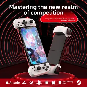 Dual Hall Effect Telescopic Gamepad - D6DP Wireless Controller for Switch Android iOS Windows