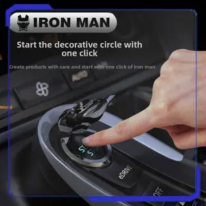 New One-Key Start Protective Cover Start/Stop Button Decoration Suitable for Kia Rio, Ceed, Sportage, Cerato, Soul, Sorento, K2, K5 Flip Cover