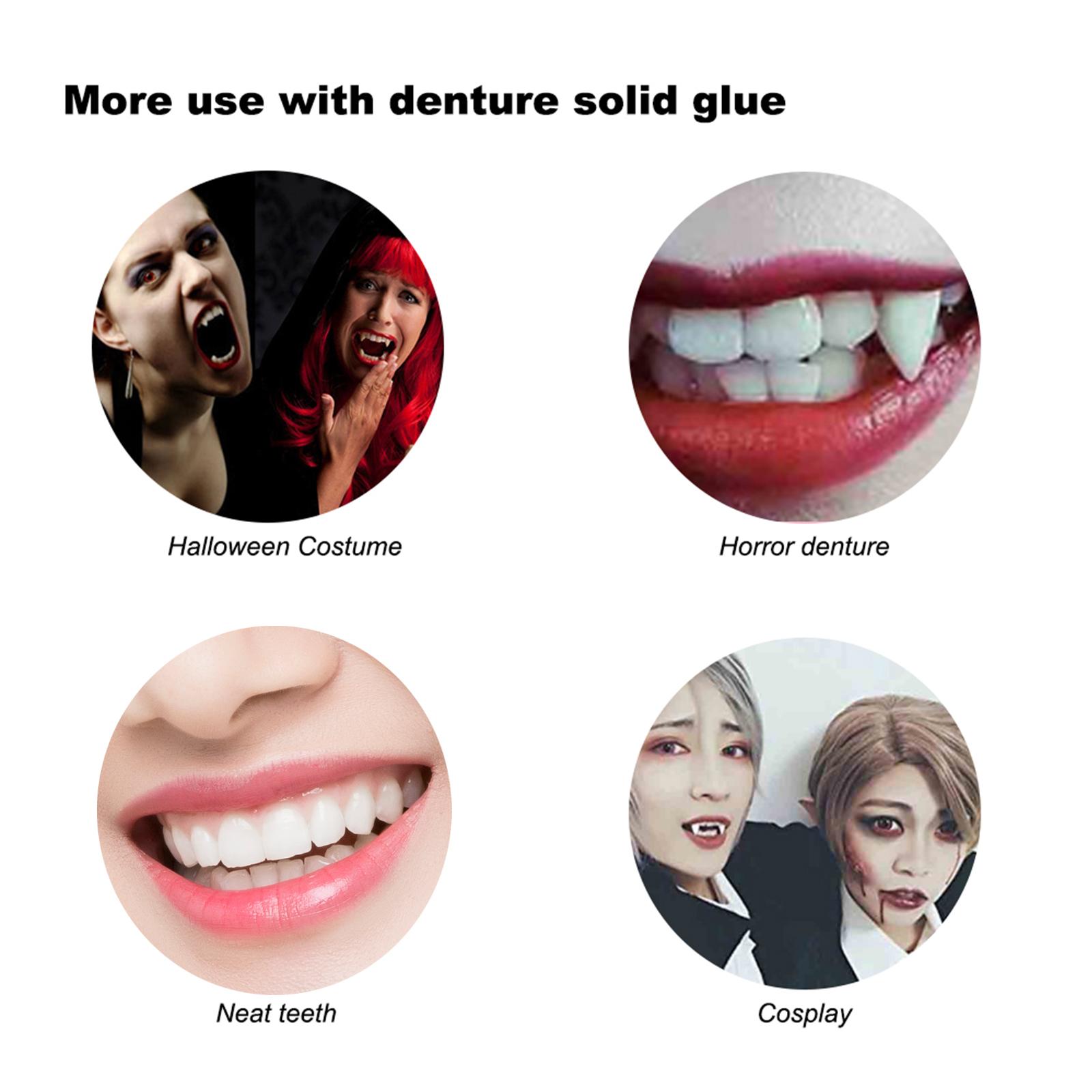 Moldable Tooth Gel, Temporary Tooth Repair, Film Makeup Denture, Fill Tooth Gaps, Cavity Filler, Denture Modification