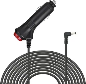 Car Radar Dectector Power Cord for Cobra RAD 480i/350/380/450, Whistler, Furrion FOS07TADS, Uniden DFR1 DFR3 Charger Cable