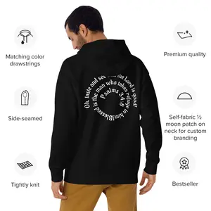 The Motivation Collection Psalms 34:8 Unisex Hoodie