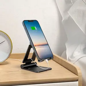 Adjustable Desktop Phone Stand, Foldable Mobile Holder, Stable Phone Rack for Phones Tablets, Bavin Phone Stand, Summer Gift, Back to School