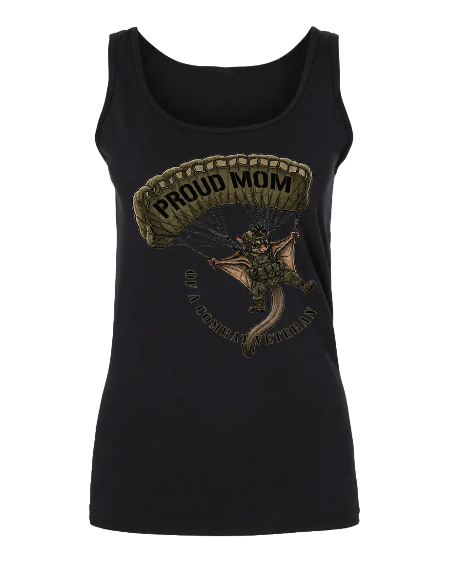 Proud Mom Of A Combat Veteran — Women's Softstyle Tank Top