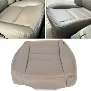 Bottom Seat Cover Tan Compatible with 2002 2003 2004 Ford Excursion Limited Right Passenger Side Truck Cushion Protector