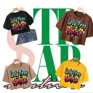 Lady TrapNative Crop Top Womenswear Cropped Chic Breathable Streetwear Fit