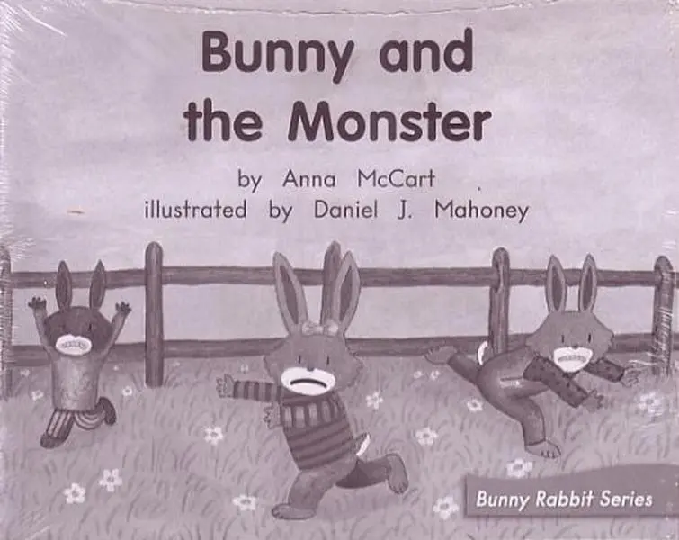 USED Book - Bunny and the Monster; Leveled Literacy Intervention, My Take-Home Books (Book 65, Level F, Fiction) Green System, Grade 1 (Bunny Rabbit Series) by Anna McCart (Paperback) - english