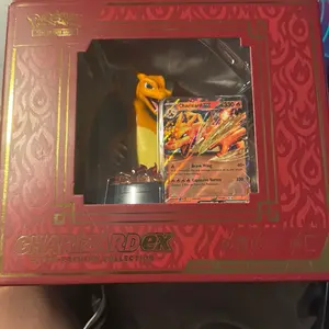 *Sealed* Charizard EX Super-Premium Collection, Boxed Collectible Figures, Includes Charizard 300 & Charizard 350, Premium Packaging
