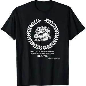 Marcus Aurelius Quotes Stoicism Philosophy T-Shirt