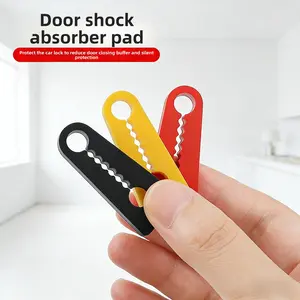 Universal Car Door Shock Absorber Pads, Silicone Door Lock Protection Pad, Anti-Collision Noise Reduction Quiet Closure, Fits All Vehicles, Truck Accessories
