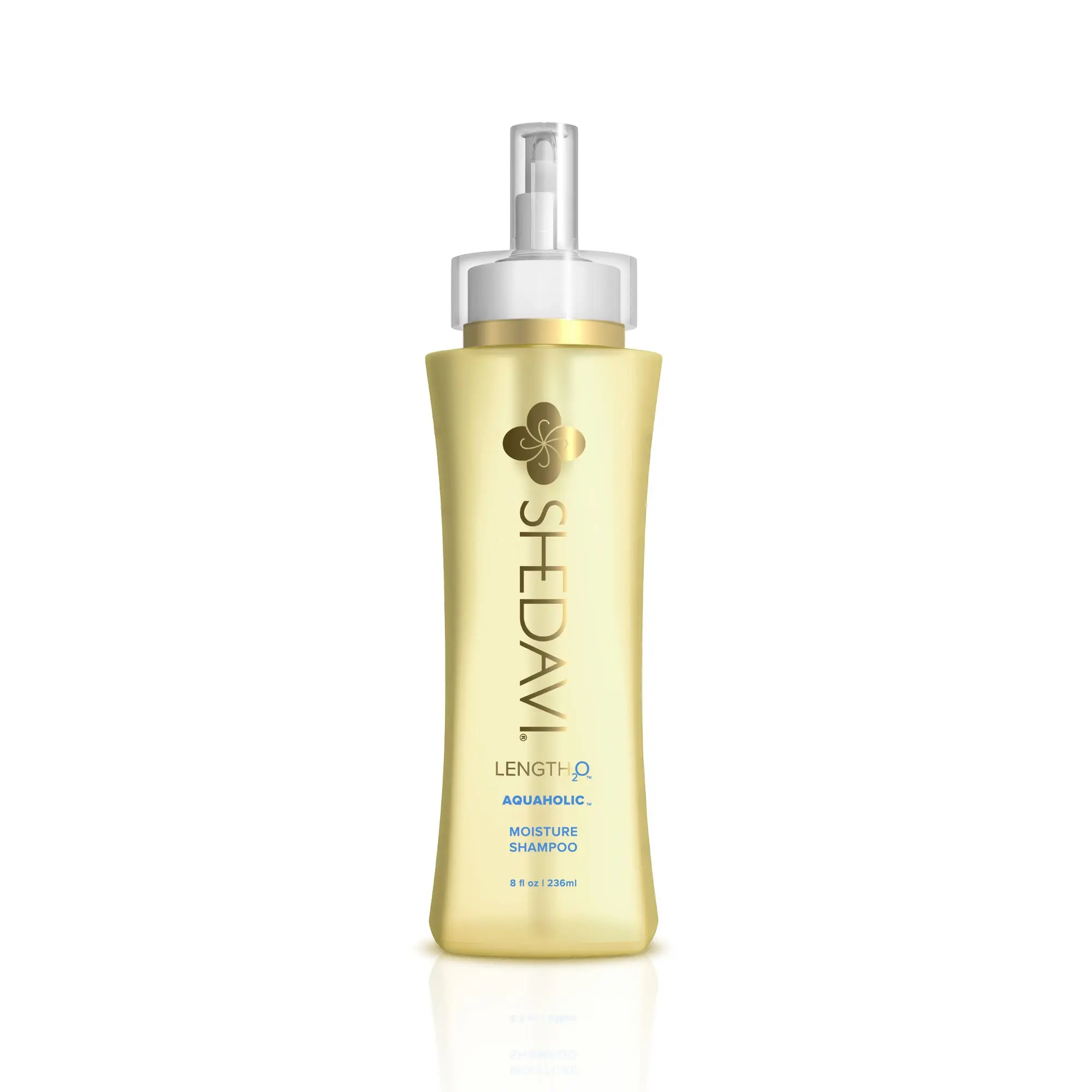 Shedavi LENGTH_2O™ Aquaholic™ Moisture Shampoo - 8 oz Hydrating Cleanser for Haircare - Gentle Formula Without Harsh Agents - Conditioner