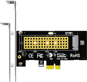PA09-X1 M.2 NVMe to PCIe X1 Adapter for 2230/2242/2260/2280 M.2 NVMe SSD, PCIE X1 Installation