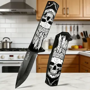 Folding Kitchen Knife Kitchen Utility Knife Food Prep Knife Portable Cooking Knife Decorative Kitchen Tool Fruit Cutting Knife  Giftable Folding Knife for Men/Women Compact Foldable Knife for Small Kitchens