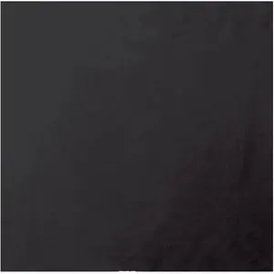 Black - Solid Color Tactical Bandana, 100% Cotton, 22" x 22"