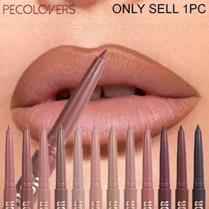 1PC Matte Lip Liner Pen, Nude, Smooth Finish, Nude Lip Contour, Perfect for Christmas and Holiday Party Looks, Create A Variety of Color Makeup for Your Lips, Matte Lip Pencil, Lipliner