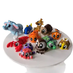 Miniature Pocket Friends Flexi Animals - Adorable Collectible Figurines for Kids and Collectors