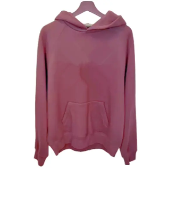 Women's Purple Pull-On Plain Longsleeve Hoodie - Cotton-Polyester Blend, Casual Minimalist Solid Sweatshirt with Kangaroo Pocket, Comfortable Winter Basic for Jeans Leggings, Machine Washable