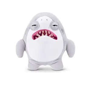 Fuggler Cute Tooth Monster Great White Shark Series Plush Dolls - Soft Huggable Stuffed Plushies Toys for Collectors and Fans