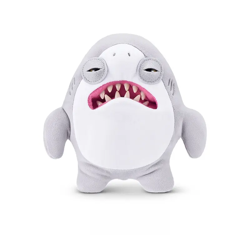 Fuggler Cute Tooth Monster Great White Shark Series Plush Dolls - Soft Huggable Stuffed Plushies Toys for Collectors and Fans