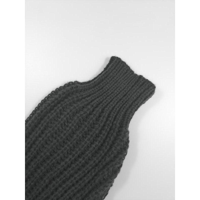 Women's Solid Color Textured Drop Shoulder Pocket Longline Cardigan Casual Open Front Long Sleeve Knitwear for Fall Winter Loose Fit Versatile Knit Clothing for Daily Wear