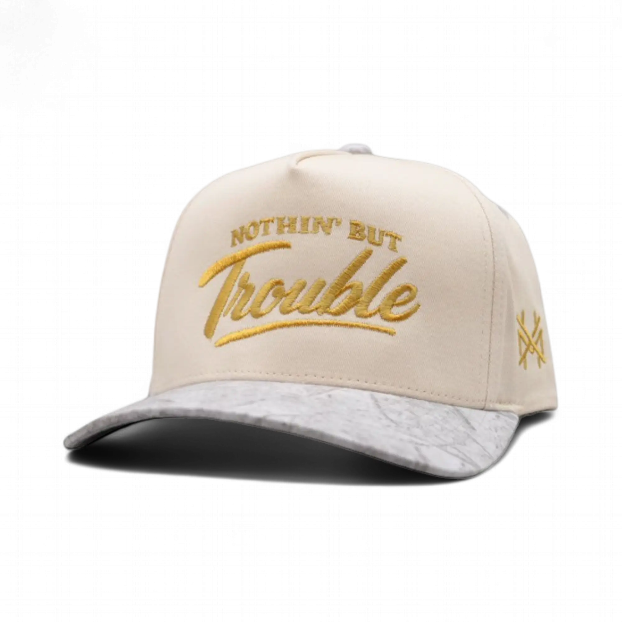 Nothing But Trouble Premium Trucker Snapback Hat