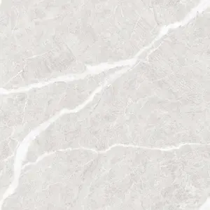 My Luxury Flooring MK GLOSSY Endmatch 35 White Porcelain Tiles - 24 x 48 Inch Elegant White Wood Look Seamless End Match Design - Glossy Finish Wall & Floor Use | 15.5 Sq-ft per box | Pallet of 10 Boxes (155 sq-ft)