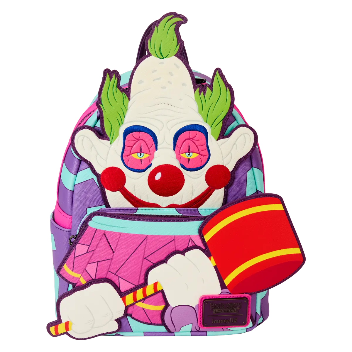 Killer Klowns from Outer Space Jumbo Cosplay Glow Mini Backpack Killer Klowns from Outer Space Jumbo Cosplay Glow Mini Backpack