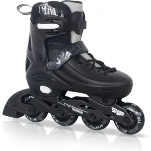 Adjustable Inline Skates for  Youths Adults,  Wheels Light Up, Indoor and Outdoor  Roller Skates for Boys Girls Teen Beginners