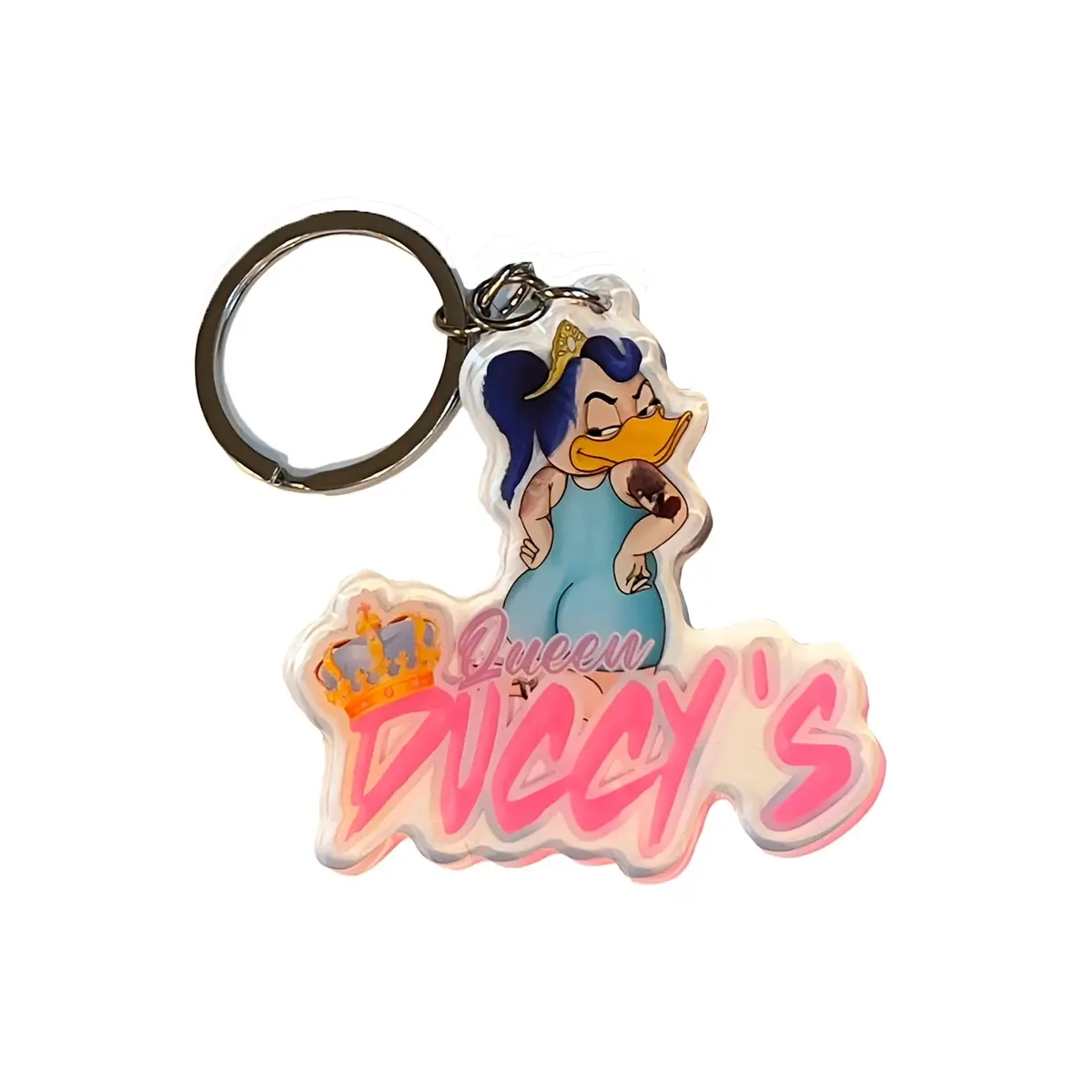 Queen Duccy Keychain - Perfect for Any Keychain Collector