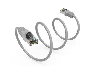 Nippon Labs Cat7 Shielded (SSTP) 600MHz Ethernet Network Booted Cable, 26AWG 20 Feet Gigabit LAN Network Cable RJ45 High Speed Patch Cable, Gray, 60CAT7-20GY