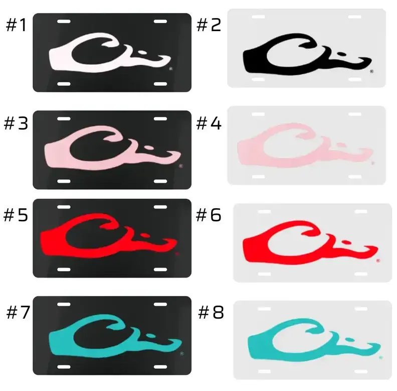 Drake Custom Duck Head Silhouette License Plate - Hip Hop Fan Aluminum Front Bumper Tag (Durable Gift, 12x6)