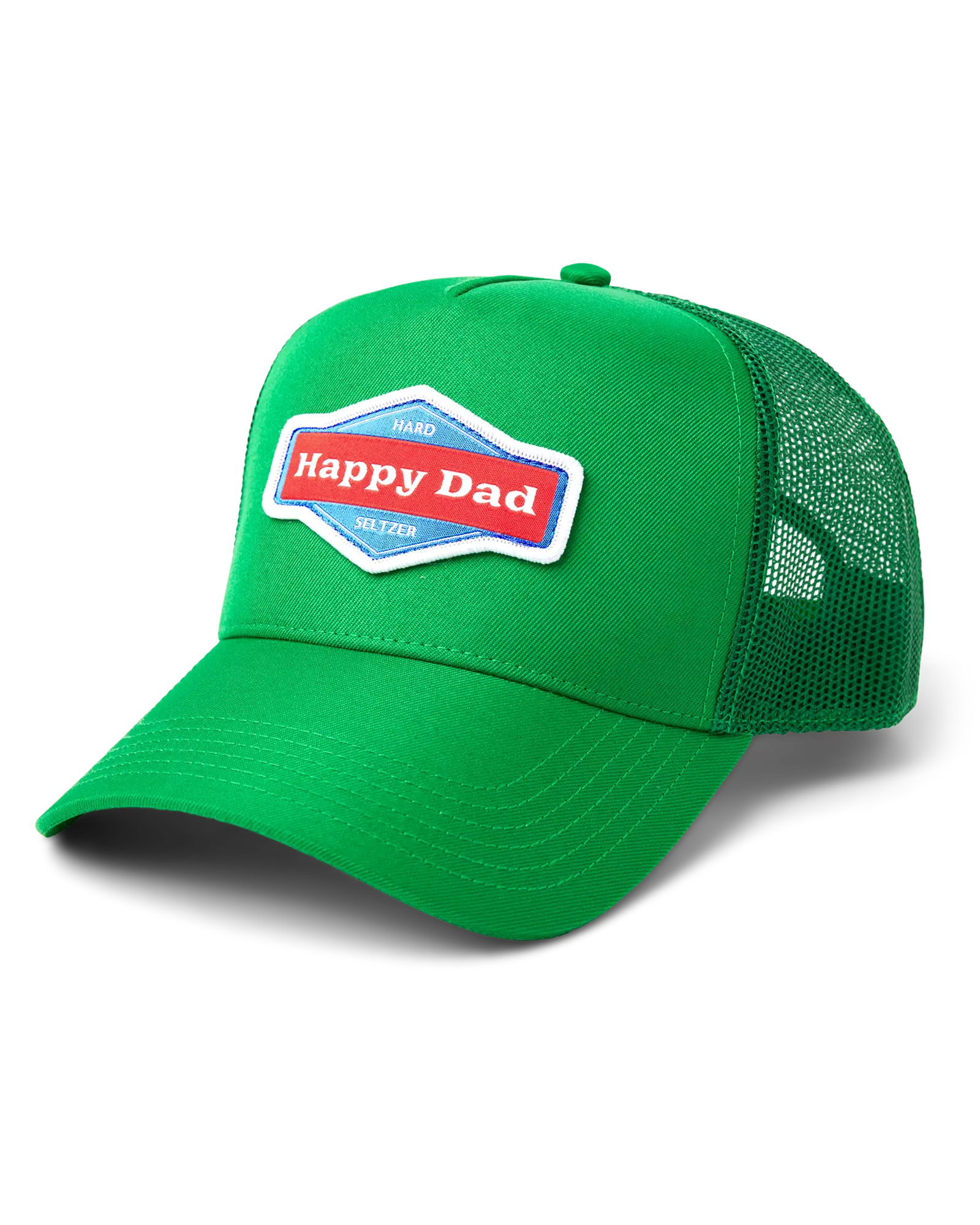 Happy Dad Trucker Hat (Green)