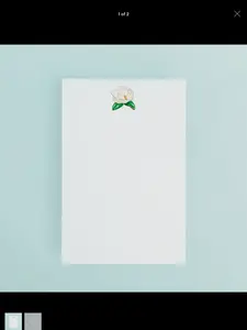 Magnolia Flower Notepad