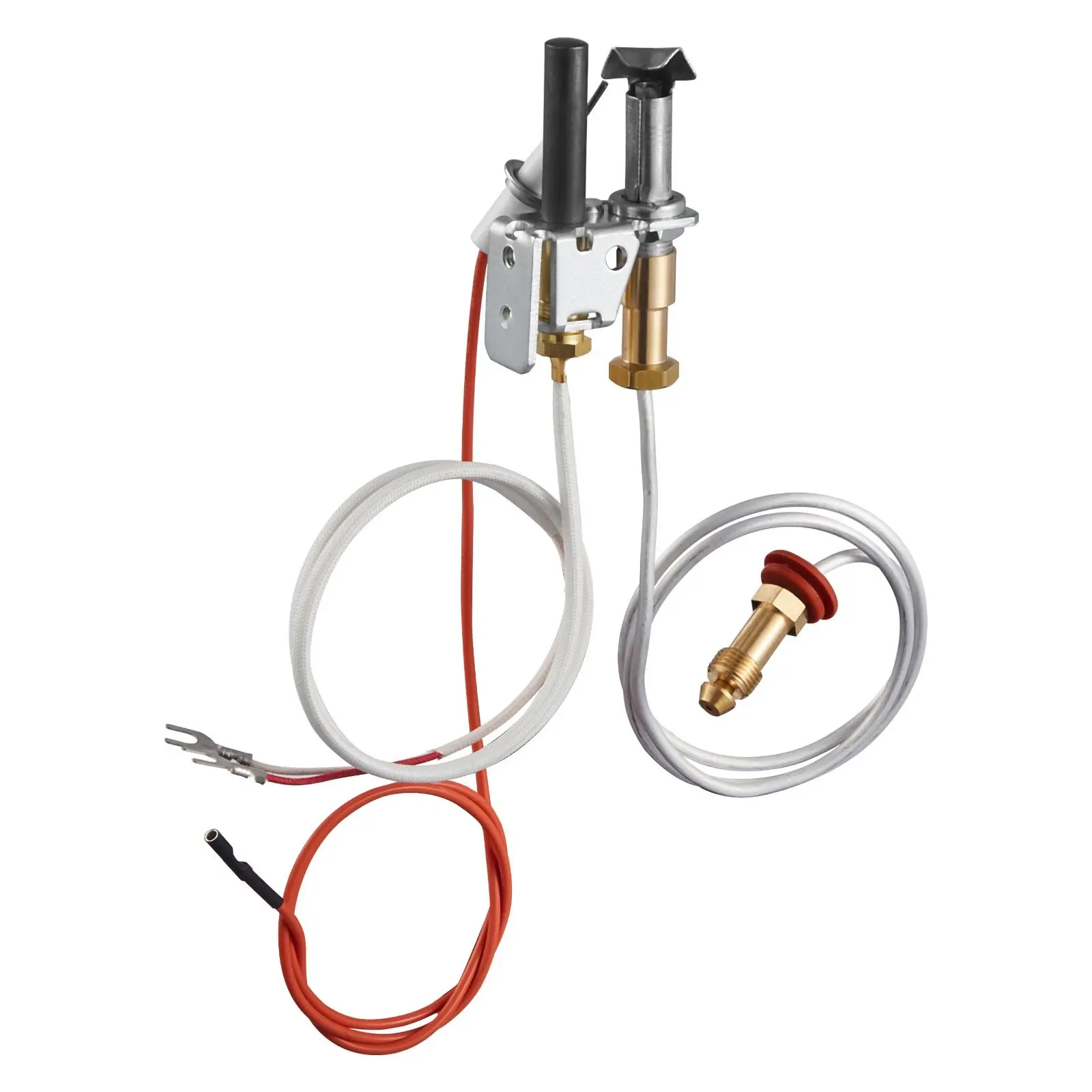Gas Pilot Assembly Kit For Fireplace - OE 446-512A, HSRV 446-512A, SRV 446-512A, Natural Gas Ignition Replacement Part Compatible With Heat & Glo, Heatilator, Lennox, Regency Fireplace Models