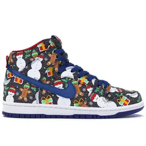 Nike Men's SB Dunk High Concepts Ugly Christmas Sweater (2017), from StockX