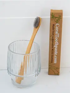 Nano Silver Infused Bamboo Kids Toothbrush