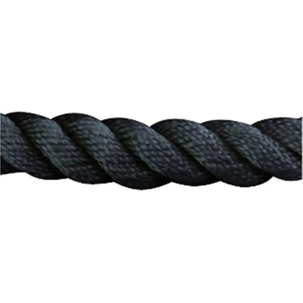 212 MAIN Heavy Duty Twisted Nylon Marine Dock Line, 0.37 in x 10 ft Black Boat Mooring Rope, for Marine Dock Applications, Heavy Duty Nylon