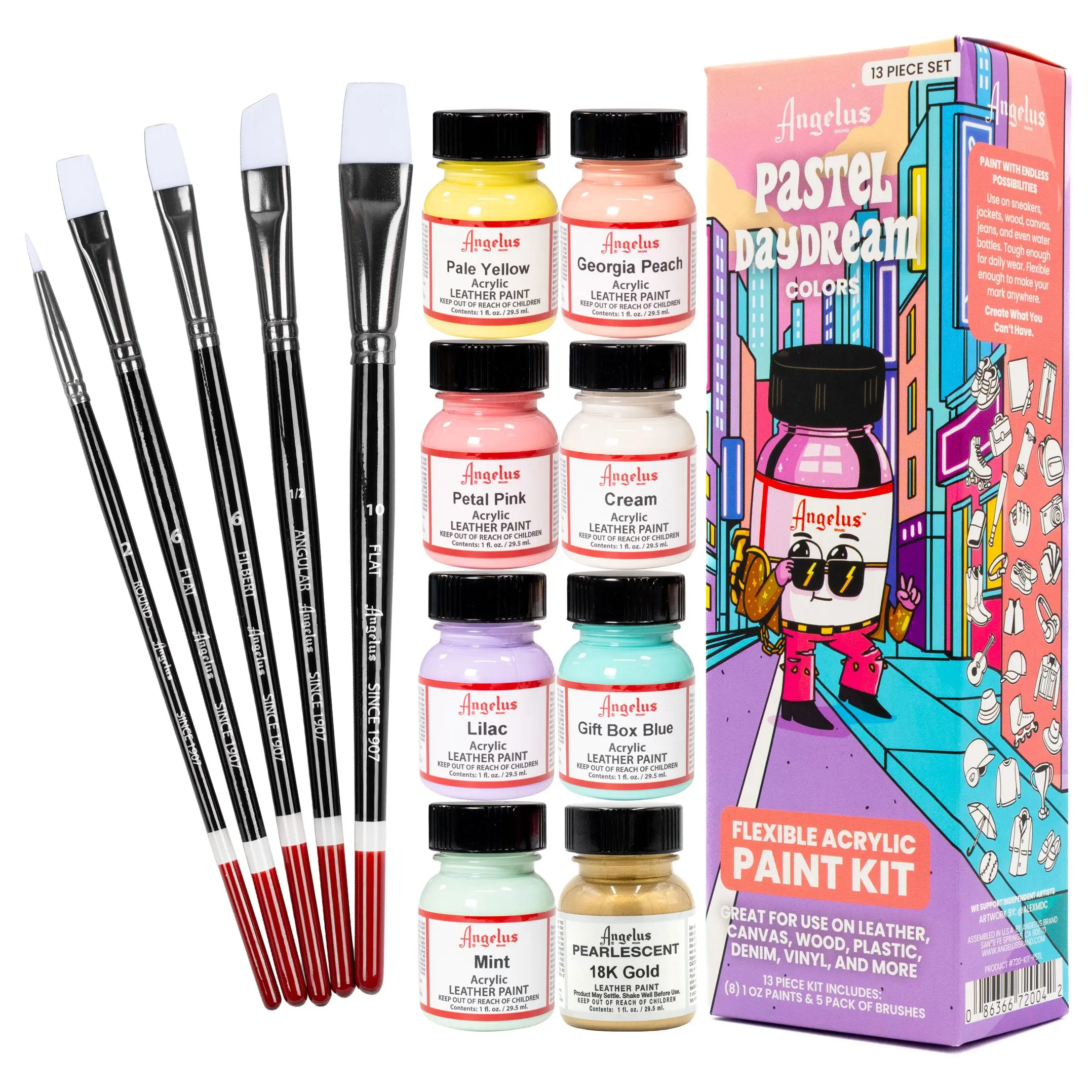 Angelus Pastel Daydream Paint Kit