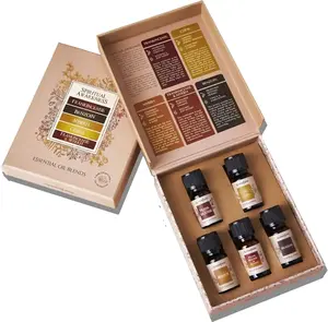 Spiritual Awareness Resin Essential Oil Diffuser Blend Gift Set by Aromafume | Frankincense, Myrrh, Benzoin, Copal, Frankincense & Myrrh | 5 x 10ml | Stimulate a Connection | Charged with Pure Resins