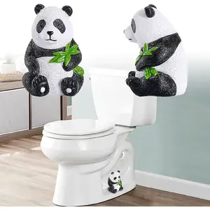 Toilet Bolt Caps,2PCS Toilet Bolt Covers Decorative, cute funny Toilet Screw Cover Caps,Toilet Caps for Bottom of Toilet Easy Installation Toilet Replacement  (C)