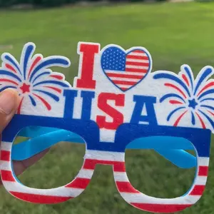 4th of July Party Favors Patriotic Accessories with USA Flag Design and Eagle Motif for Festive Celebrations